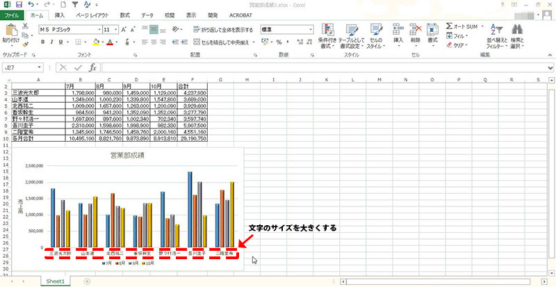 様々な画像 トップ 100 Excel グラフ 横軸 文字