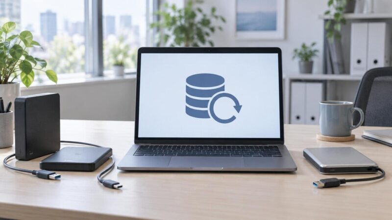暗号化前のバックアップ世代をクリーンな別環境で確認する復旧準備